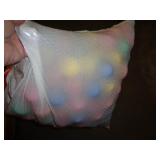 BAG  OF PLASTIC PLAY BALLS