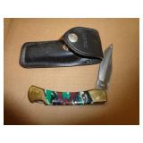 LOCKBACK KNIFE IN BUCK CASE