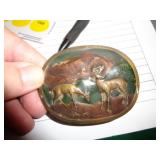 DEER BELT BUCKLE