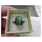 STERLING SILVER RING SZ 9