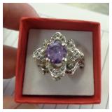 STERLING SILVER RING SZ 10