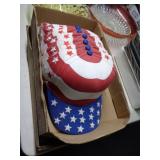 RED, WHITE & BLUE HATS