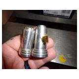VINTAGE ALUMINUM S&P SHAKERS