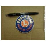 LIONEL TRAIN BUTTON