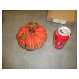 CERAMIC PUMPKIN