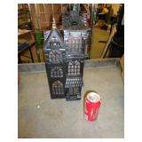 HALLOWEEN DECOR METAL CANDLE HOLDER