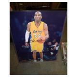 KOBE BRYANT 8"X10" W COA