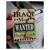 IRAQI MOST WANTED PLAYING CARDS