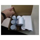 12 - NEW 4 OZ PLASTIC JARS