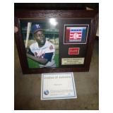 HANK AARON 8"X10" W COA