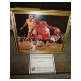 MICHAEL JORDAN 8"X10" W COA