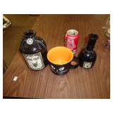 BLACK GLASS HALLOWEEN DECOR