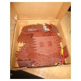PLASTIC TOY FORT PIECES