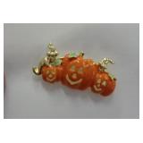 PUMPKINS  BROOCH