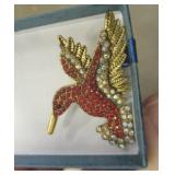 HUMMINGBIRD  BROOCH