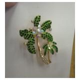 PALM TREE  BROOCH