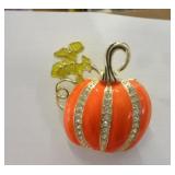 PUMPKIN  BROOCH