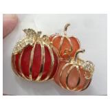 PUMPKINS  BROOCH