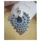 PEACOCK  BROOCH