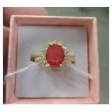 COSTUME RING SZ 7