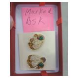 EARRINGS MARKED BSK