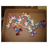 SMURF & RABBIT FIGURES