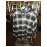 TOWN CRAFT SHIRT SZ LG / BRK