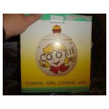 GIRL COOKIE JAR