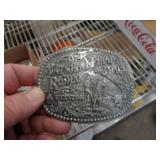 1992 RODEO BELT BUCKLE