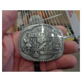 2001 RODEO BELT BUCKLE