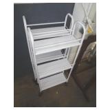 2 - METAL ROLLING SMALL SHELVES / LW