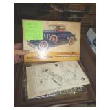 1960'S HUBLEY METAL & PLASTIC MODEL KIT 32 CHEVY