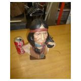 NATIVE AMERICAN FIGURE  CERAMIC