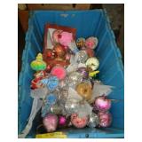 HINGED LID TOTE OF XMAS