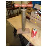OLD BRASS BIKE PUMP