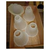 CEILING FAN GLASS SHADES / UT