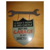 15X15 METAL SIGN - CASTLE