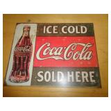 12X16 METAL SIGN - COKE