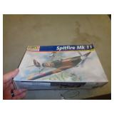 MOSTLY BUILT SPITFIRE MODEL