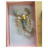SCORPION BROOCH