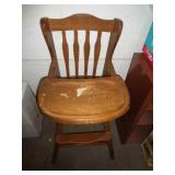 WOOD HIGH CHAIR / LW