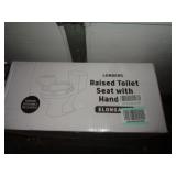 RAISED TOILET SEAT / LW