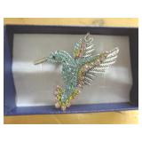 HUMMINGBIRD BROOCH
