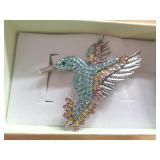 HUMMINGBIRD BROOCH