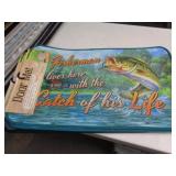 17X30 DOOR MAT  FISH