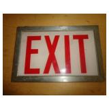 EXIT SIGN