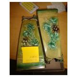 2 - METAL VASES