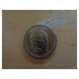 2009 PRESIDENT JOHN TYLER $1 COIN