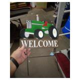 METAL YARD SIGN