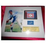 SANDY KOUFAX SIGNED 5X7 W COA